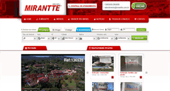 Desktop Screenshot of mirantte.com.br